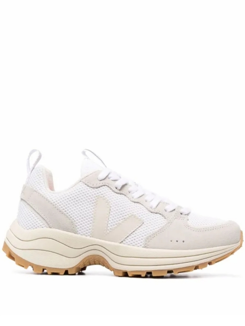 VEJA Venturi Alveomesh Low-Top Sneakers in Off-White & Gum Sz8 39